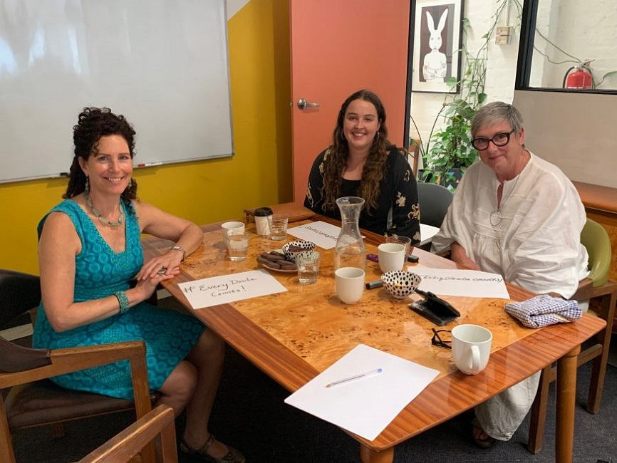 Doulas Laura Lee Maison and Julie